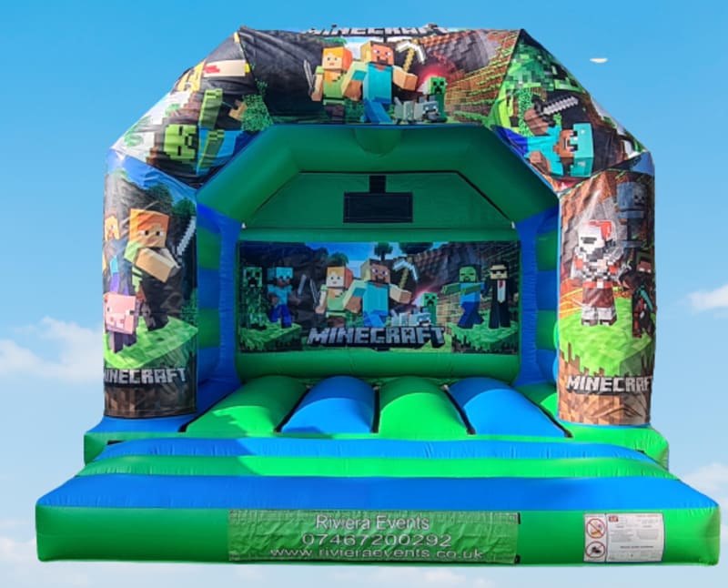 Minecraft Bouncy Castle Riviera Events