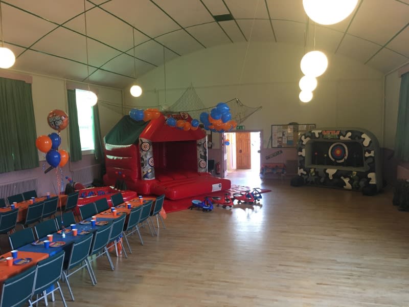 Holbeach Womens Institute Hall Bouncy Castle Hire Bouncy Castle, Hot
