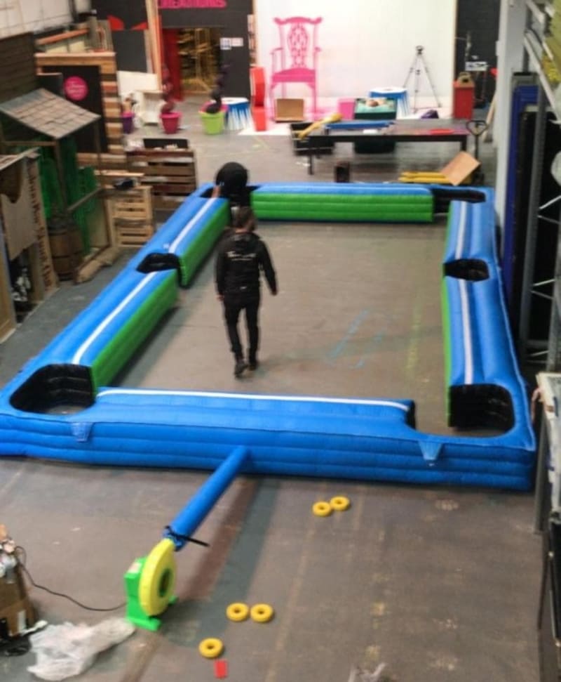 12x24 Ft Inflatable Foot Pool Table Jalmac Leisure Bouncy Castle