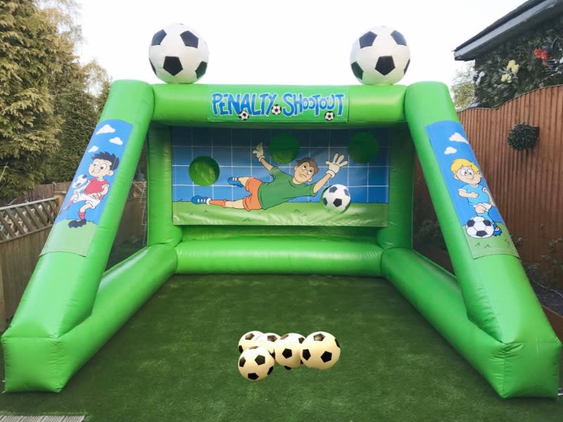 Deluxe Penalty Shootout Chester Bouncy Castle Hire, Wrexham, Chester