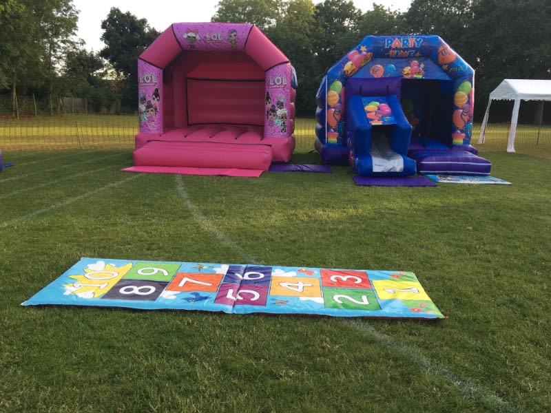 Hopscotch Mat Jaimies Castles, Bouncy Castle & soft play Hire Surrey