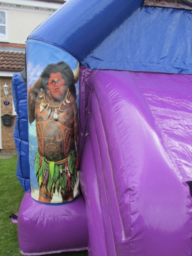 Moana Themed Bouncy Castle And Moana Party Hire From Its Funtime Bourne Its Fun Time