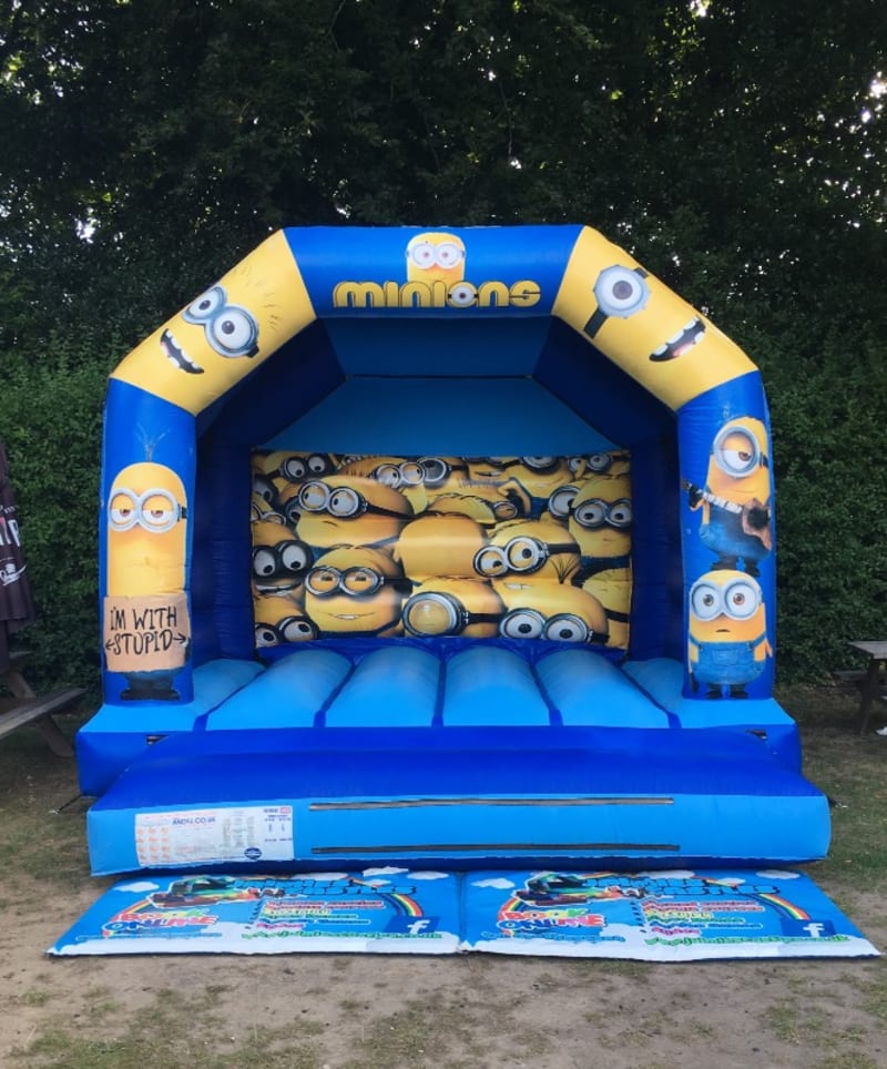 Minions Castle Jaimies Castles, Bouncy Castle Hire Surrey