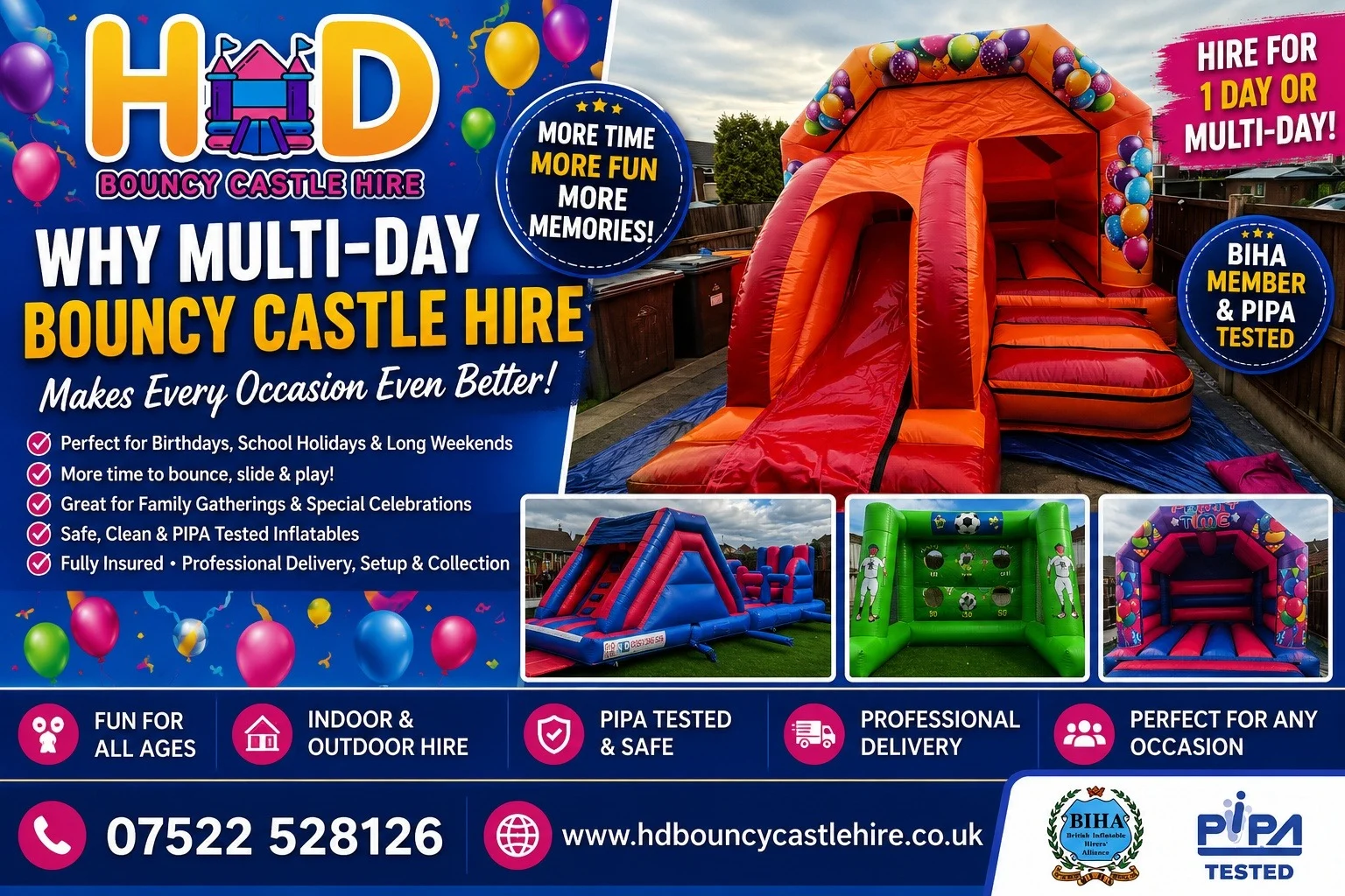 Why Multi-Day Bouncy Castle Hire Can Make School Holidays and Long Weekends Even Better Why Multi-Day Bouncy Castle Hire Can Make School Holidays and Long Weekends Even Better