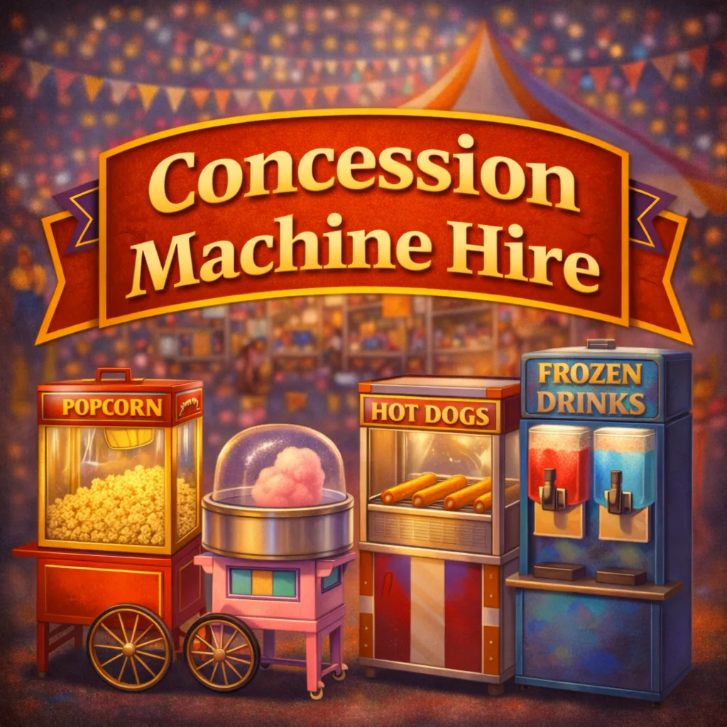 Concession machine hire Hire concession machines in Birmingham and Midlands