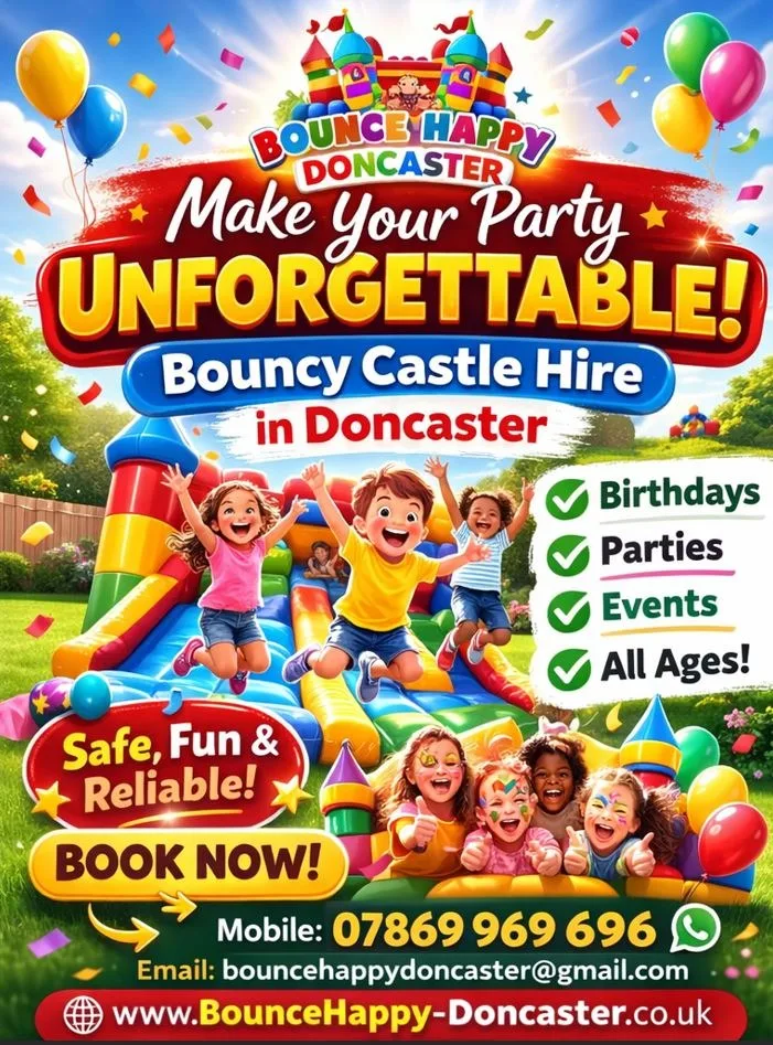 The Ultimate Party Experience in Doncaster, Barnsley, Rotherham, Sheffield, Wakeford, and Worksop