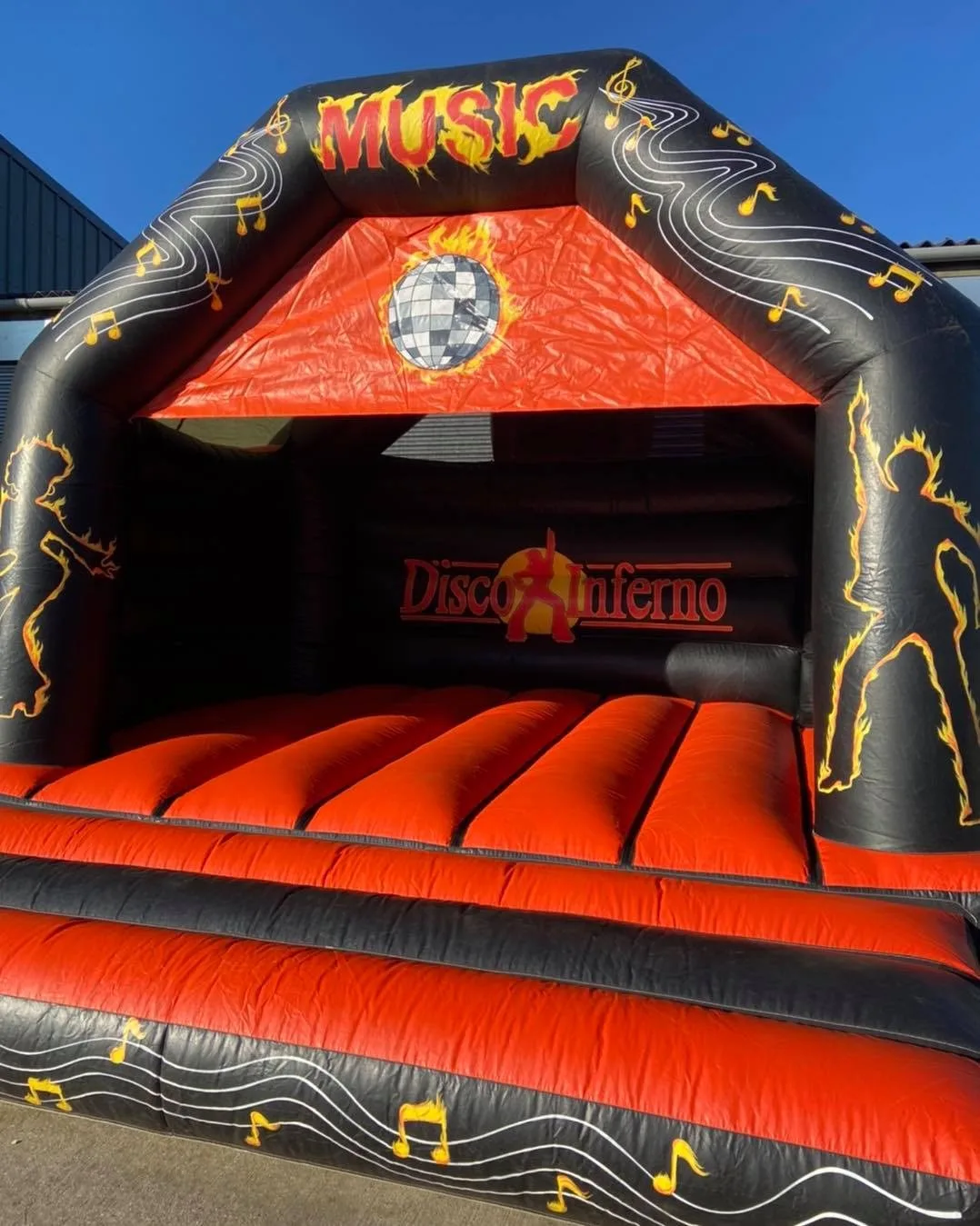 Ely disco bouncy castle for adults 