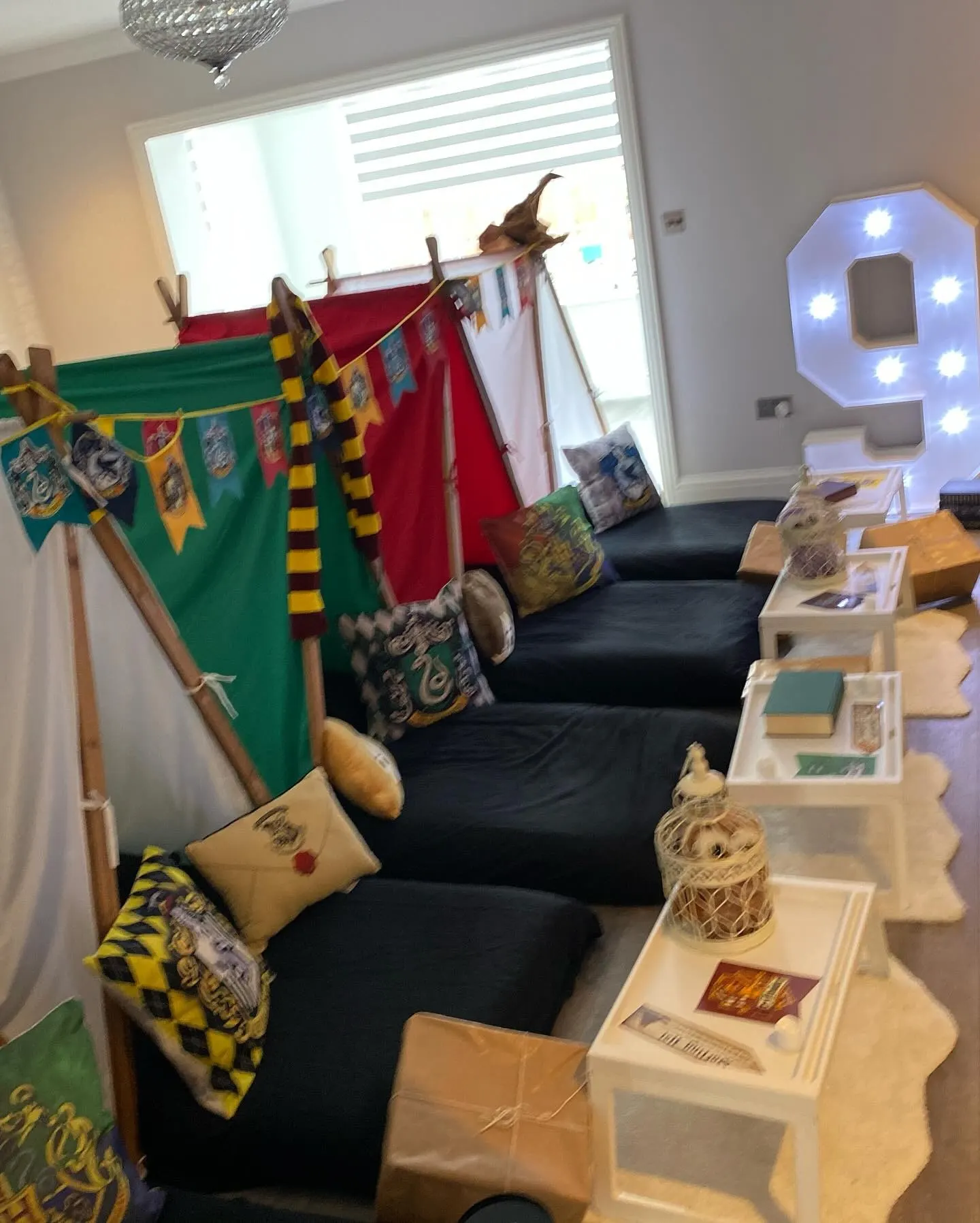 children's birthday and event services LED numbers