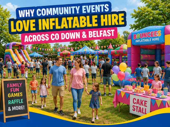 Why Community Events Across Co Down Are Choosing Inflatable Hire Why Community Events Across Co Down Are Choosing Inflatable Hire
