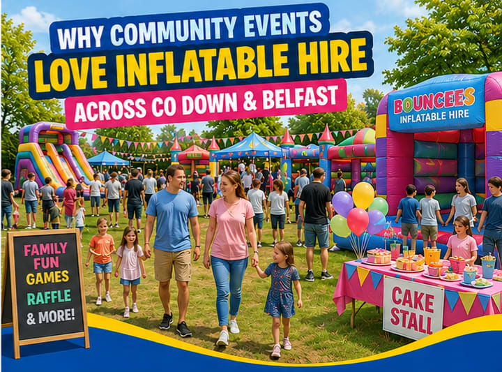 Why Community Events Across Co Down Are Choosing Inflatable Hire Why Community Events Across Co Down Are Choosing Inflatable Hire