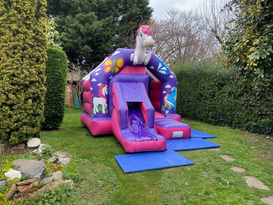 Linton bounce and slide bouncy castle combo