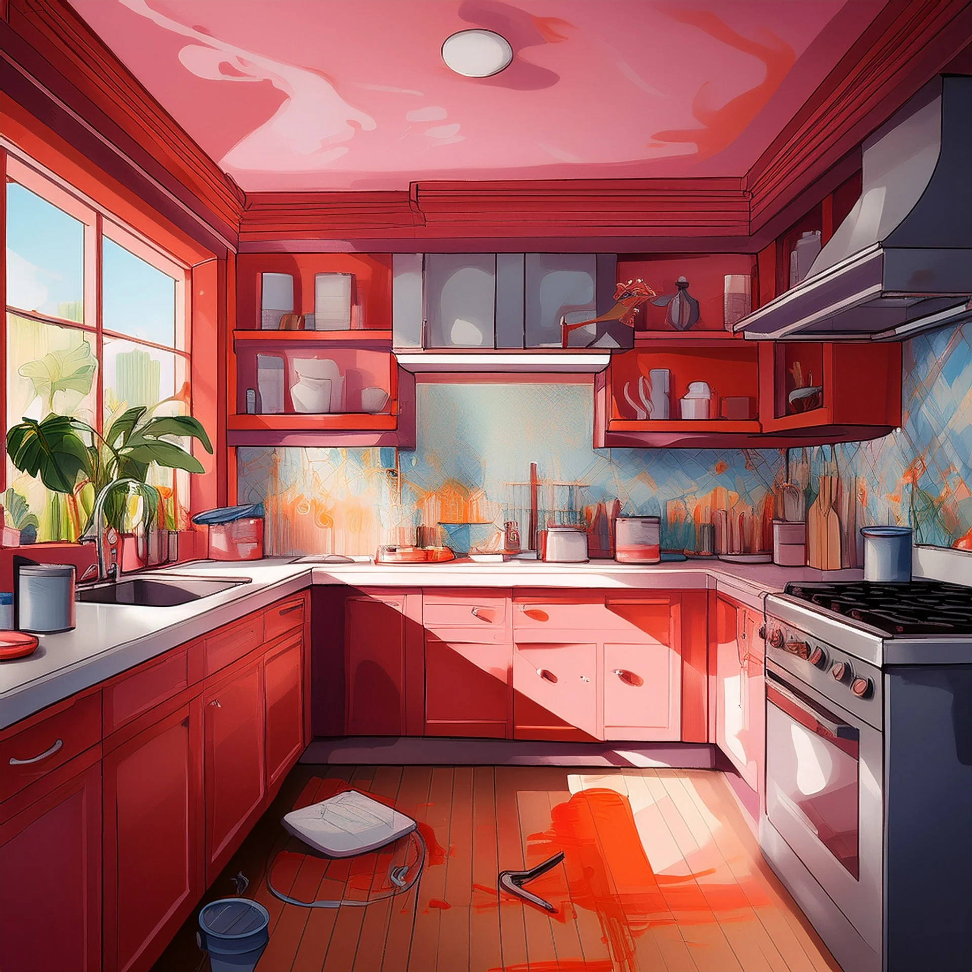 Solihull kitchen decorating services spray painting and decorating for kitchens in Solihull