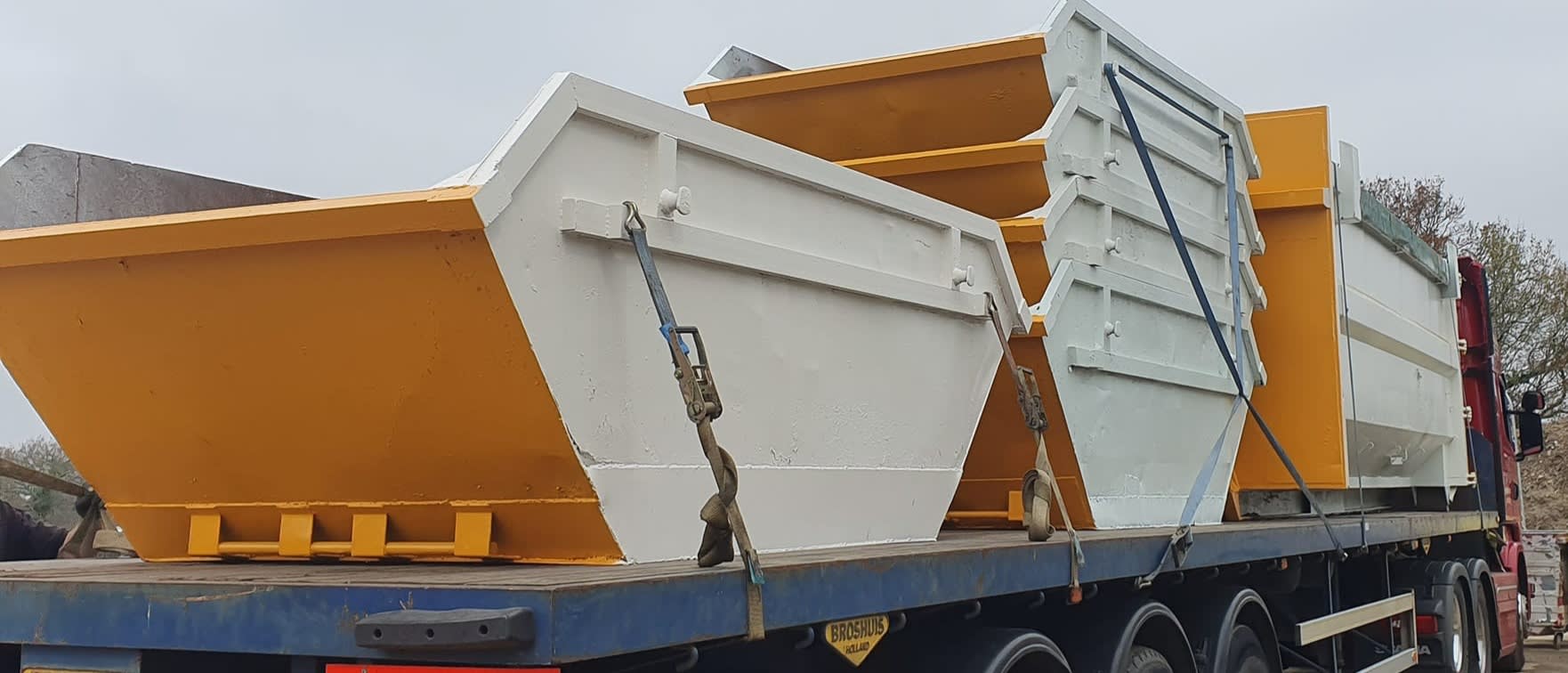 Skips for waste removals and site clearances