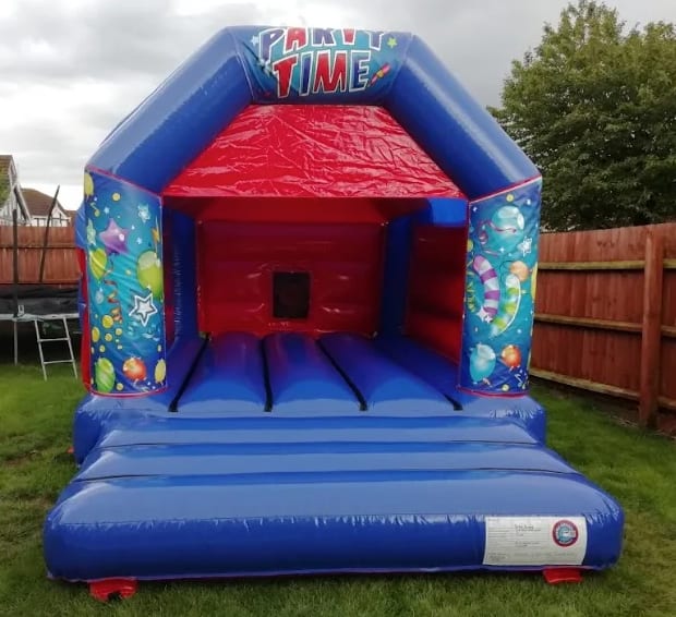 Bouncy Castle With Rain Cover On Hire In Spalding Lincolnshire