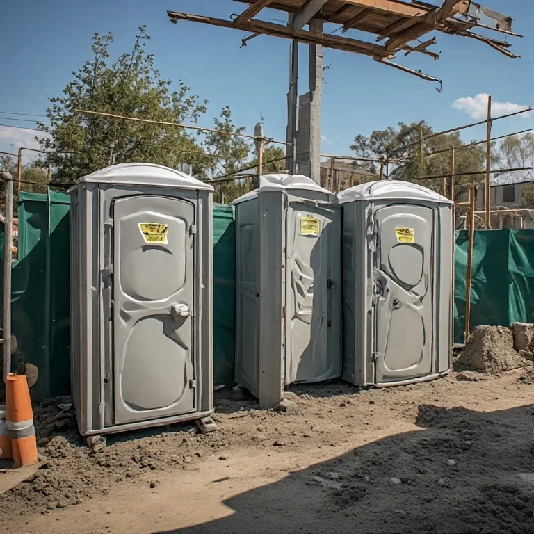 toilet hire for construction site