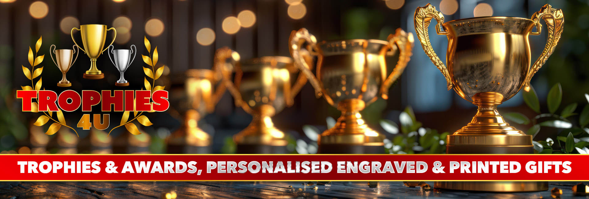Trophies 4 U Trophies, Awards & Personalised Gifts