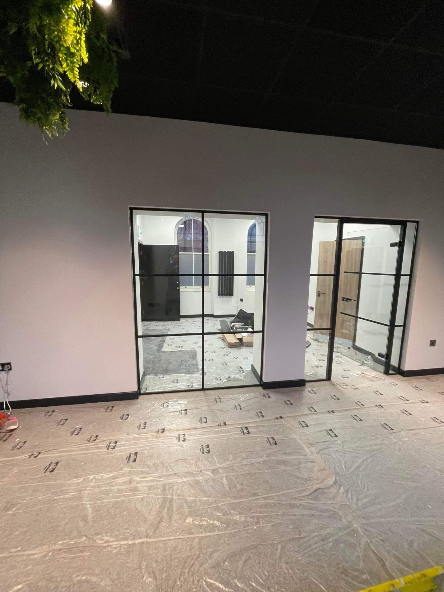 renovation of Birmingham office with painting, decorating and plastering