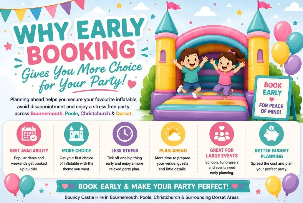 Why Early Booking Gives You More Choice for Your Party