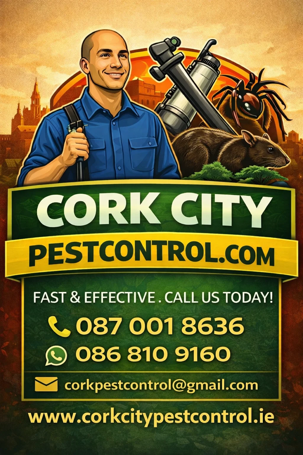 Corks Mice and Rat Pest Control Commercial And Domestic Properties