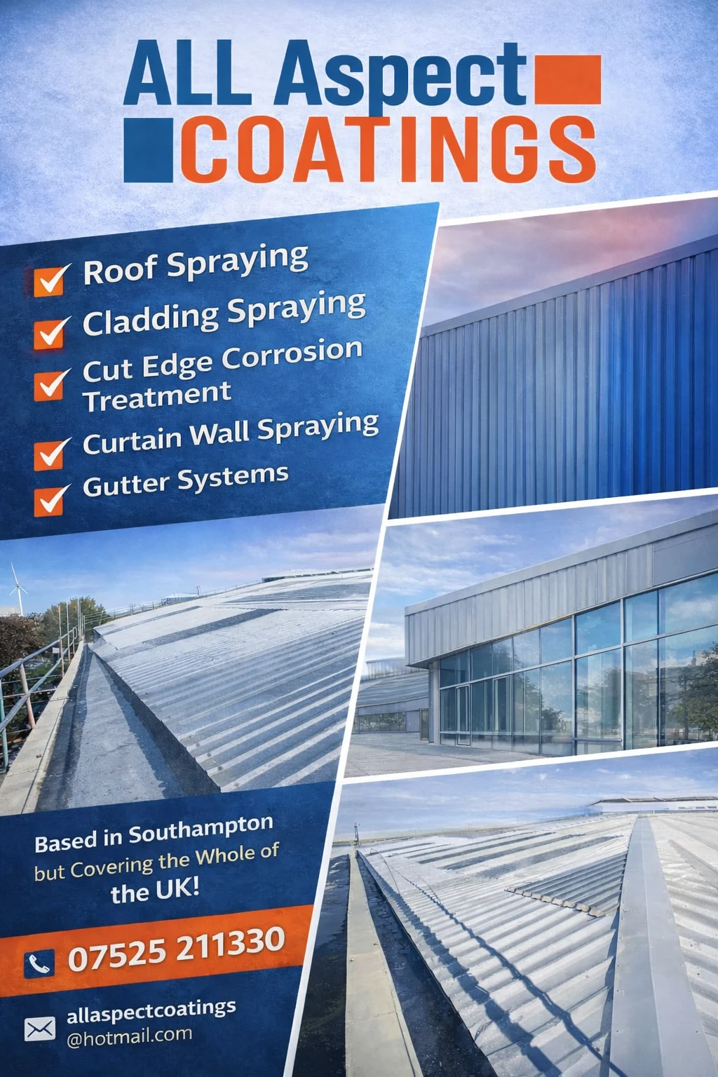 Our Services Commercial & Industrial Coating Specialists - UK Wide