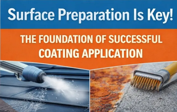 The Importance of Surface Preparation Before Any Coating Application