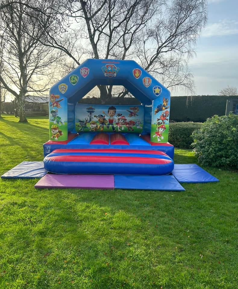 Stevenage Paw Patrol bouncy castle
