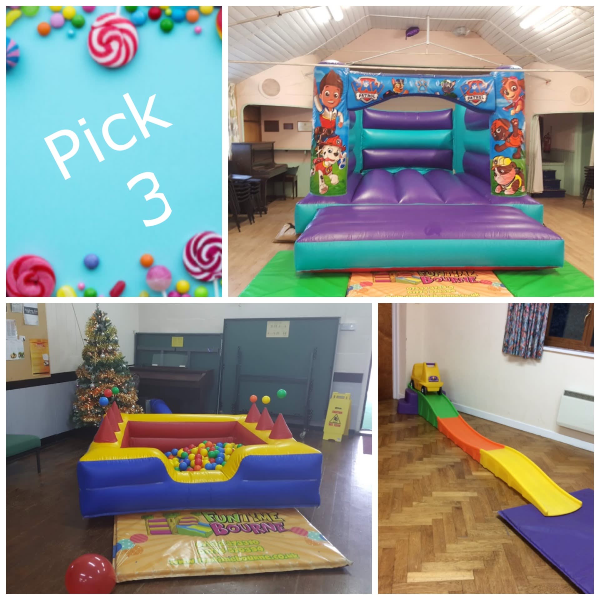 PICK 3 PARTY PACKAGE