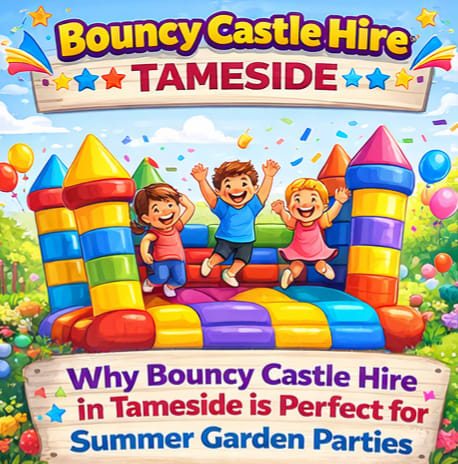 Why Bouncy Castle Hire In Tameside Is Perfect For Summer Garden Parties Why Bouncy Castle Hire In Tameside Is Perfect For Summer Garden Parties