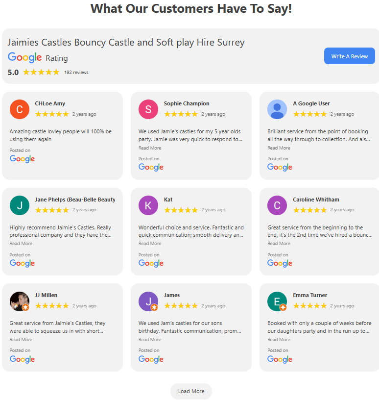 Add Live Google Reviews To Your Website