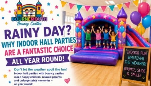 Rainy Day? Why Indoor Hall Parties Are A Fantastic Choice All Year Round