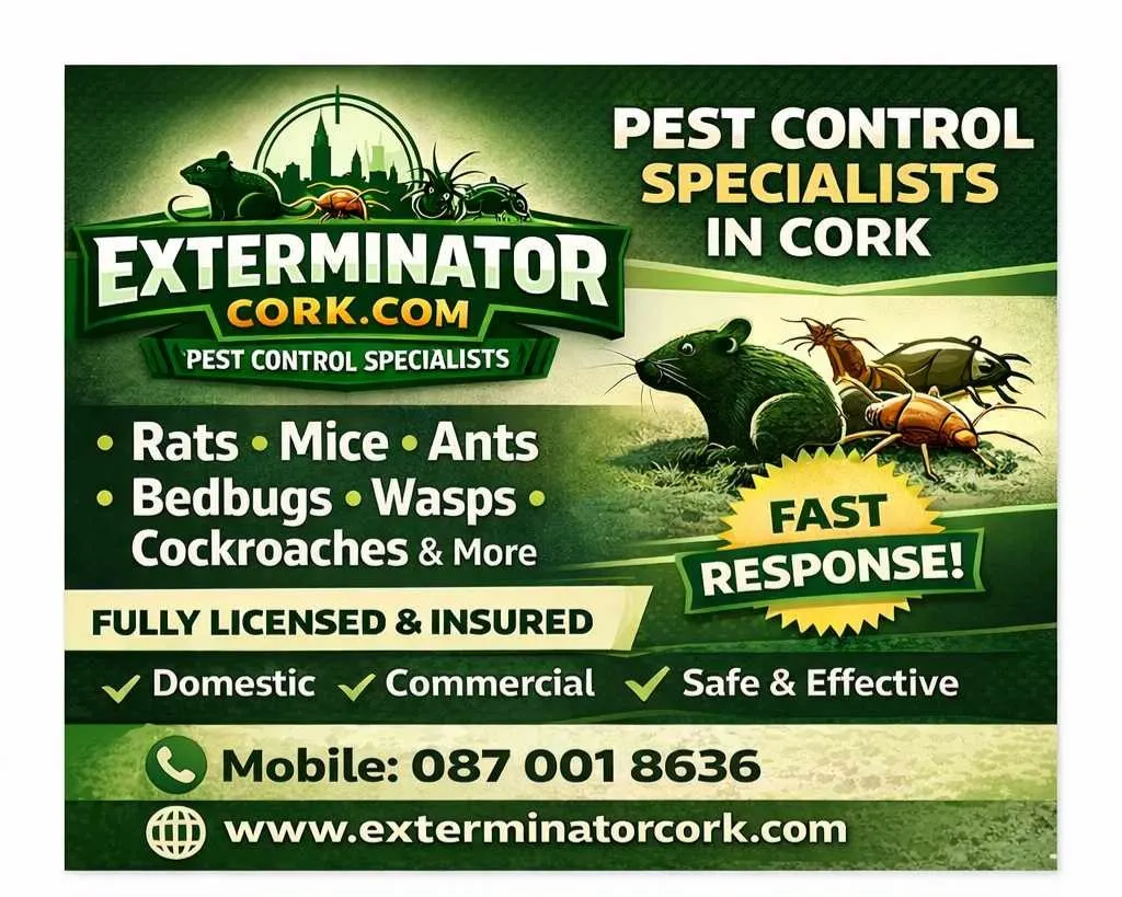 Exteriminator Cork - Corks Pest Control Commercial And Domestic Properties