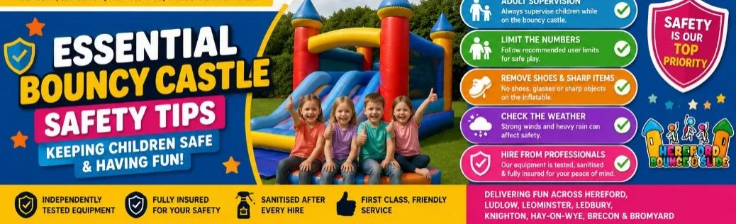 Essential Safety Tips For Hiring A Bouncy Castle Essential Safety Tips For Hiring A Bouncy Castle