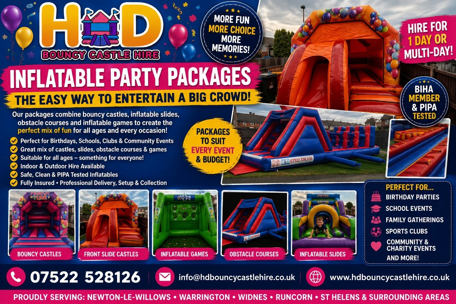 Why Inflatable Party Packages Can Be The Easy Way To Entertain A Bigger Crowd