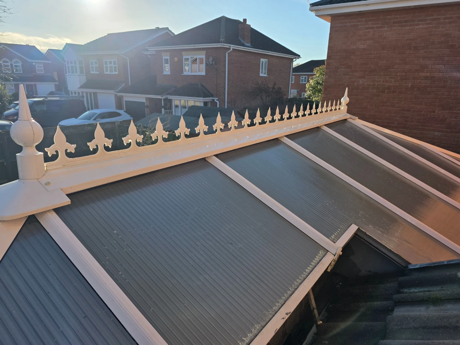 After Conservatory Roof clean