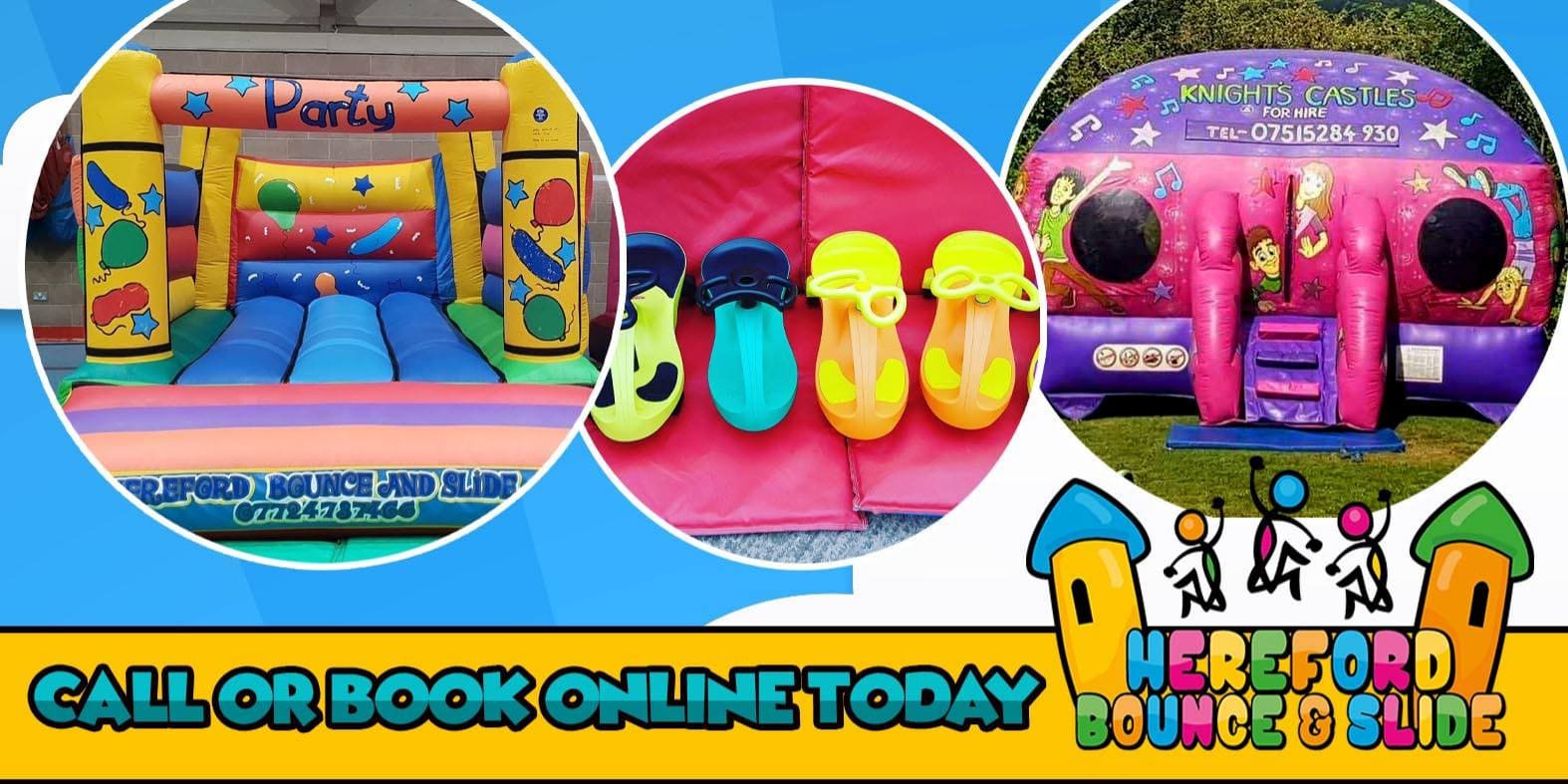 Hereford Bounce And Slide, Bouncy Castle Hire Hereford