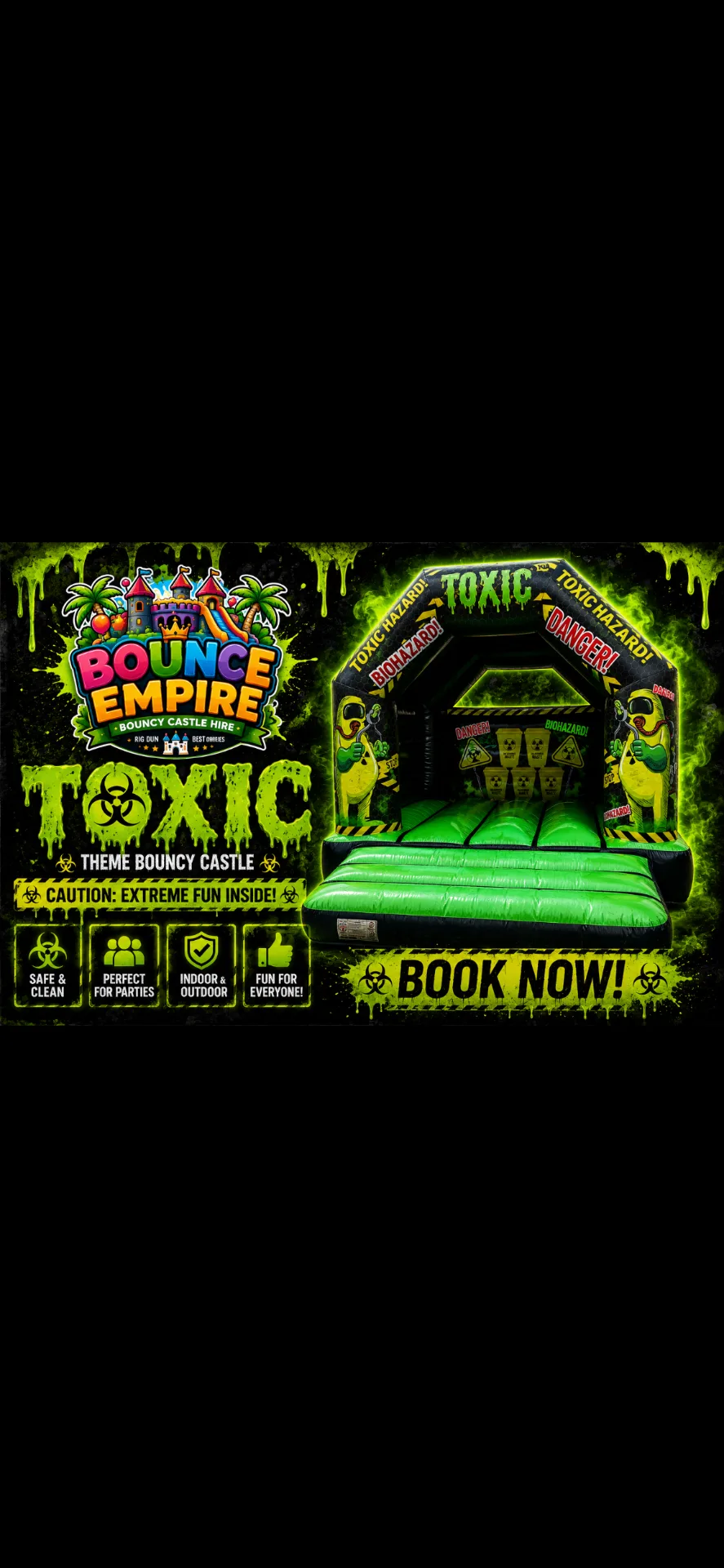Toxic bouncy castle 