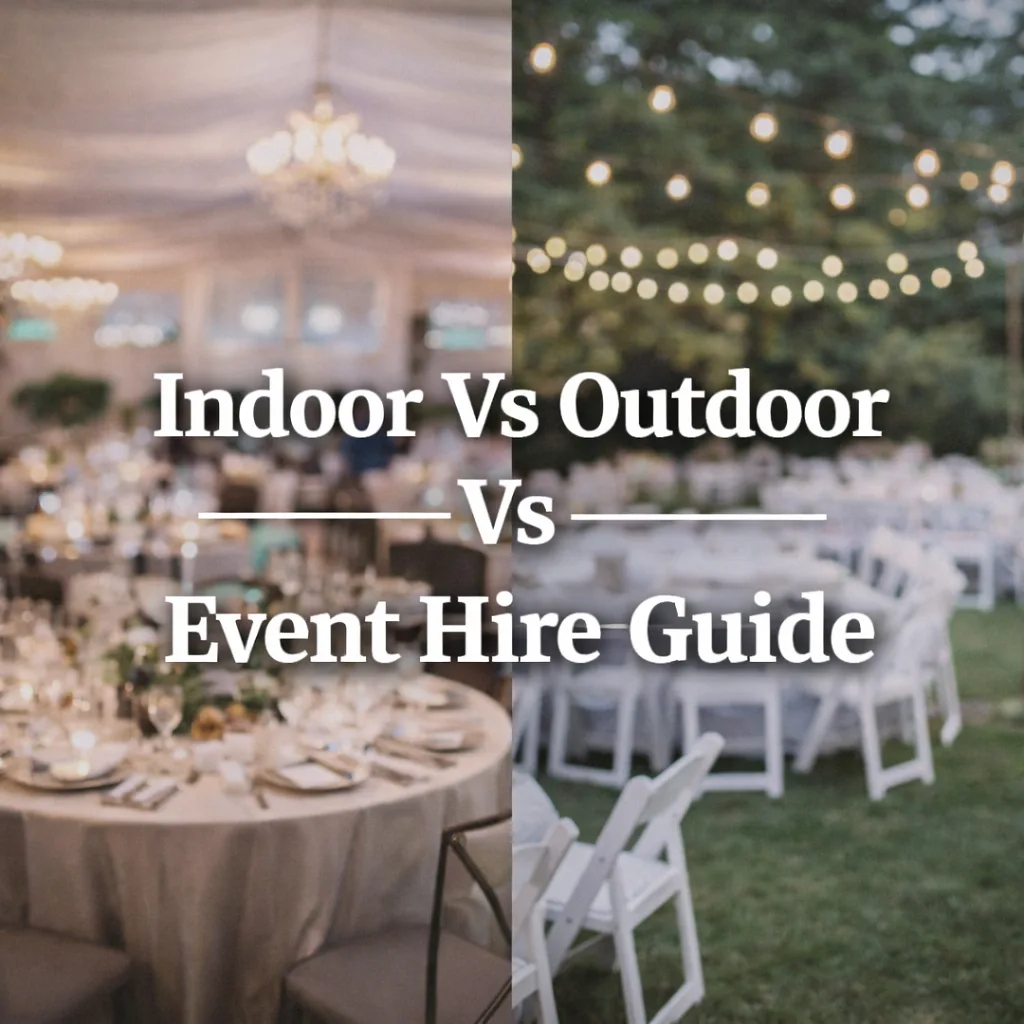 outdoor and indoor events comparison