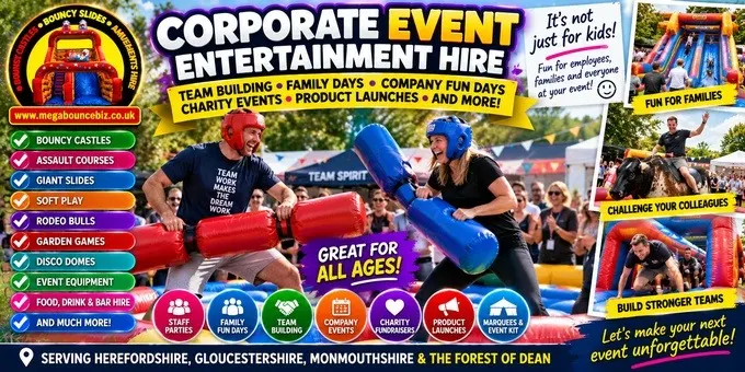Corporate Event Entertainment - Why Inflatables Aren't Just for Children's Parties