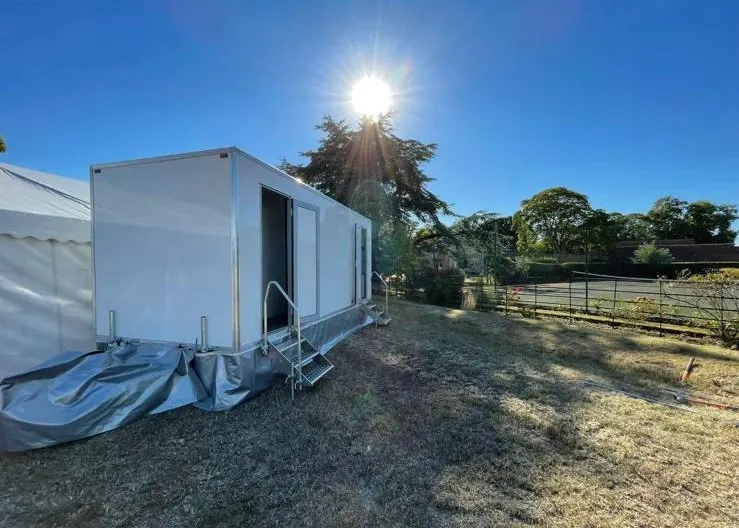toilet hire for filming locations