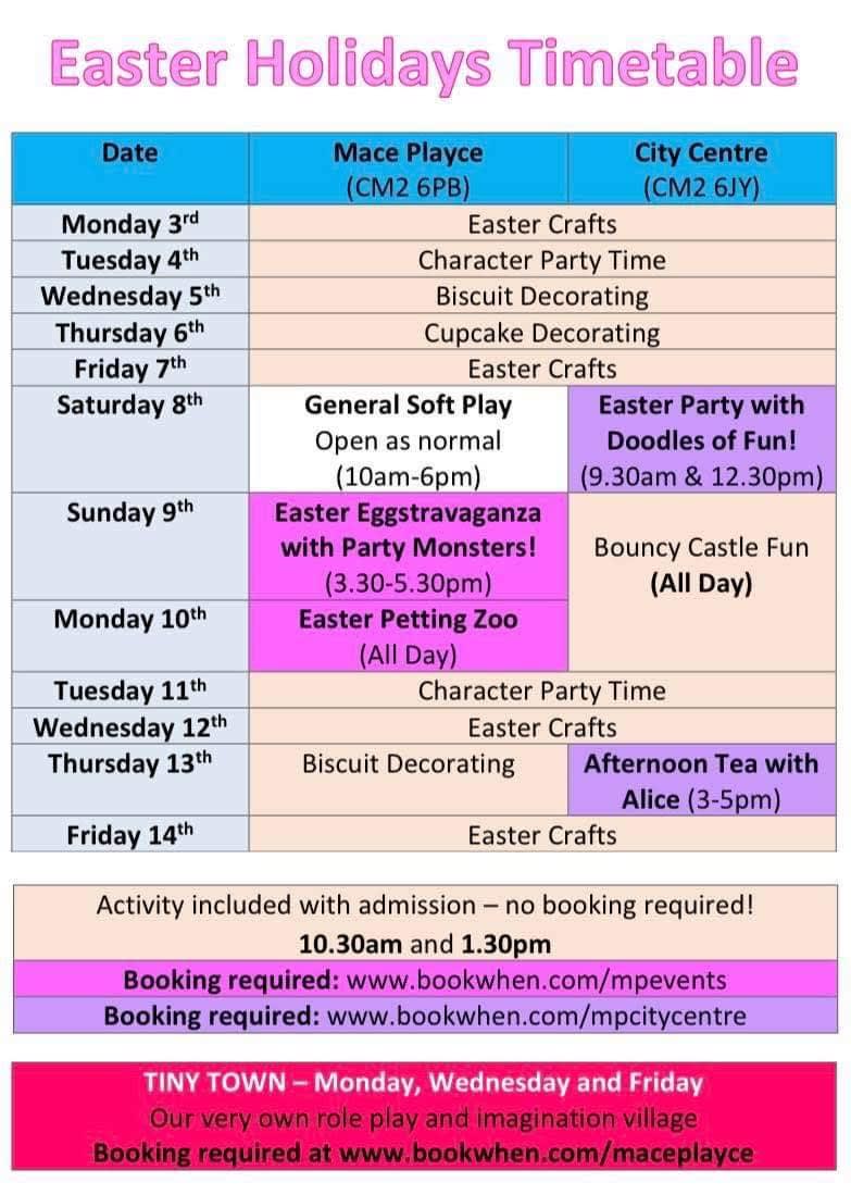 Home Mace Playce Soft Play Centre, Springfield Road, Chelmsford