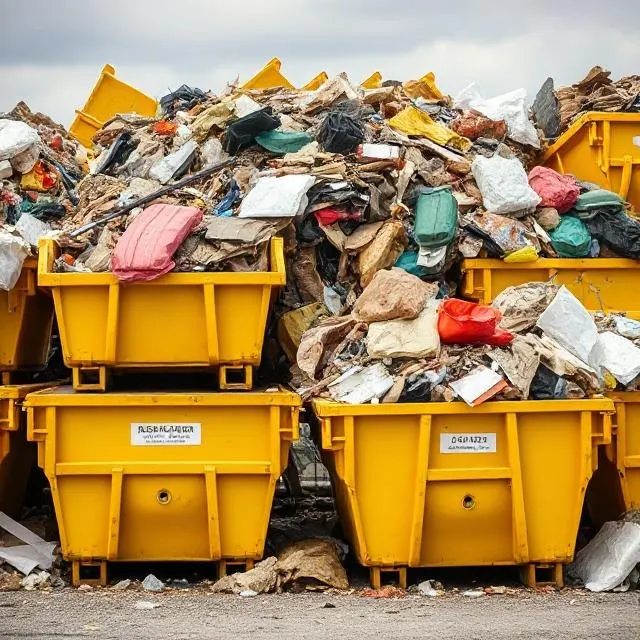 hire a big skip for large amounts of rubbish