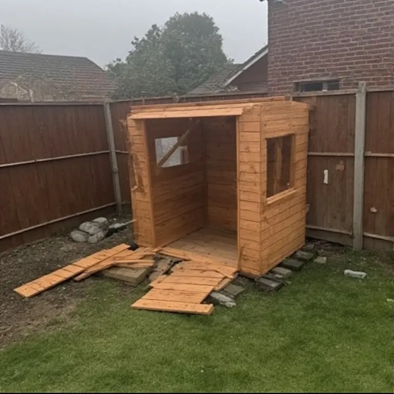 garden shed clearance removal