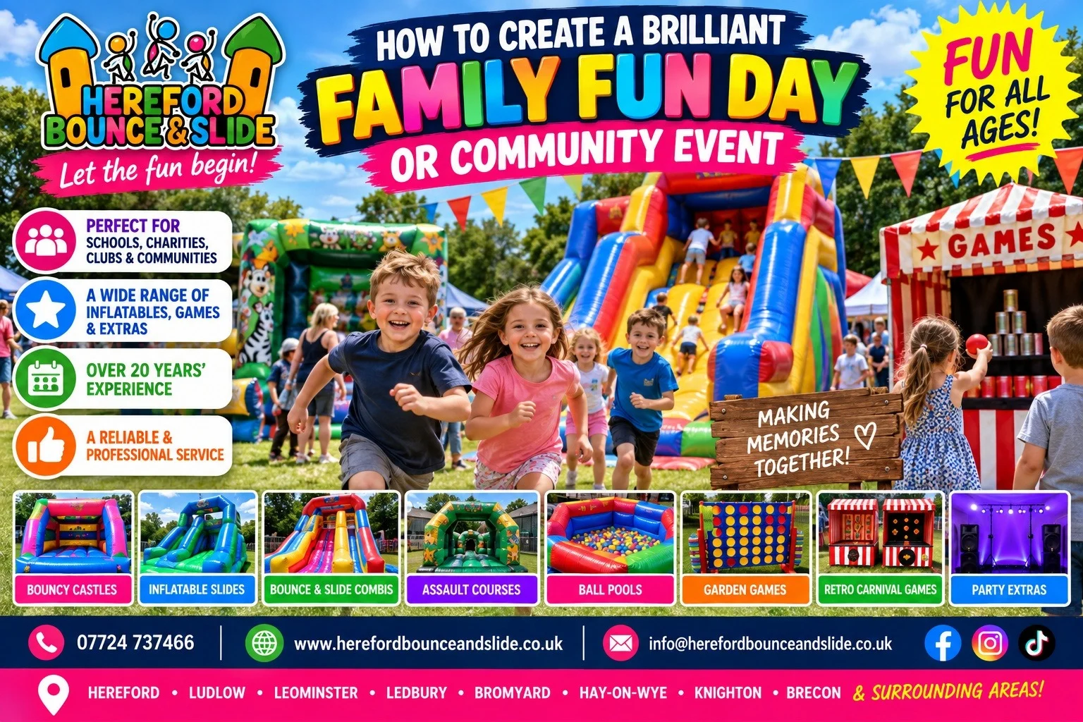How to Create a Brilliant Family Fun Day or Community Event How to Create a Brilliant Family Fun Day or Community Event