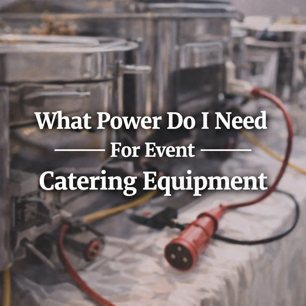 catering equipment power guide