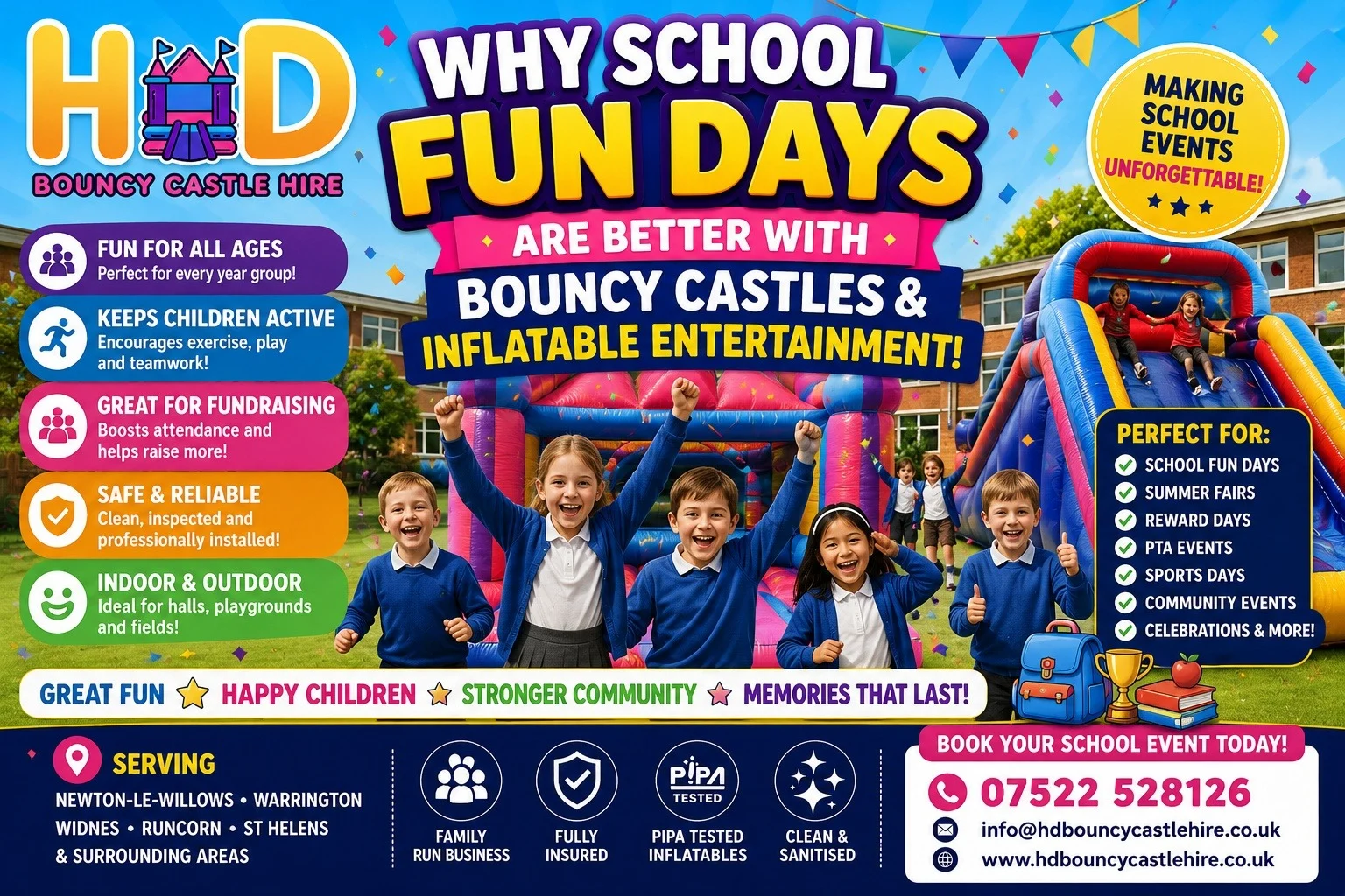 Why School Fun Days Are Better with Bouncy Castles and Inflatable Entertainment Why School Fun Days Are Better with Bouncy Castles and Inflatable Entertainment