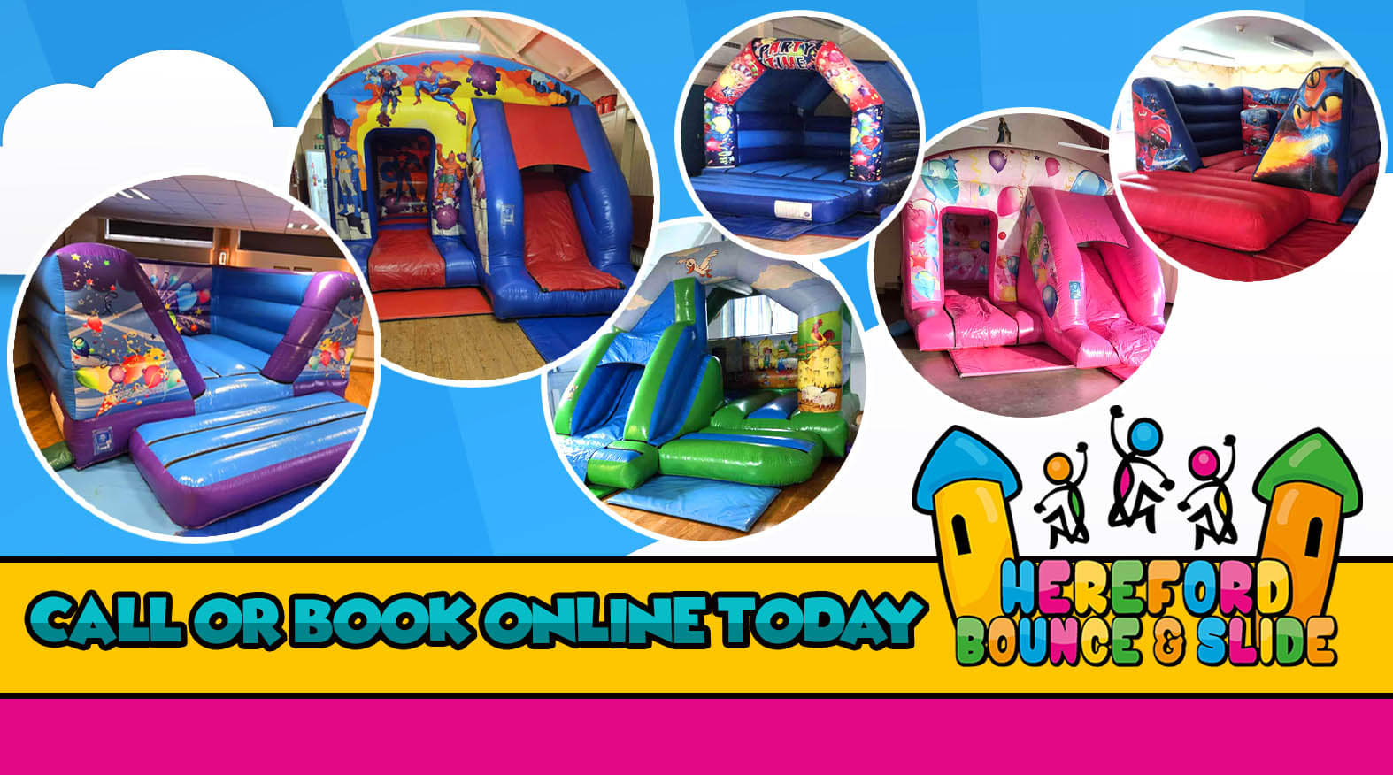 Hereford Bounce And Slide, Bouncy Castle Hire Hereford