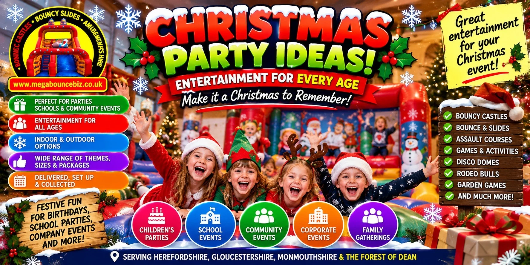 Planning A Christmas Party.. Entertainment Ideas For Every Age