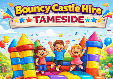 Why Bouncy Castle Hire In Tameside Is Perfect For Summer Garden Parties