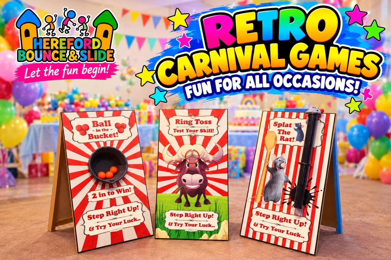 How Retro Carnival Games Can Make Your Next School Fair A Success How Retro Carnival Games Can Make Your Next School Fair A Success