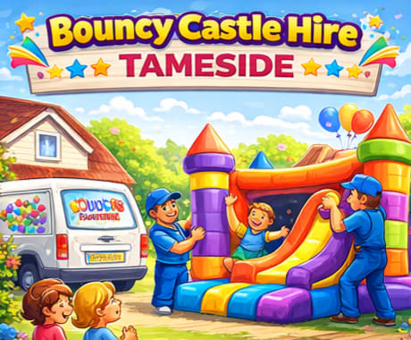 Why Hiring Local Bouncy Castle Companies in Tameside Matters